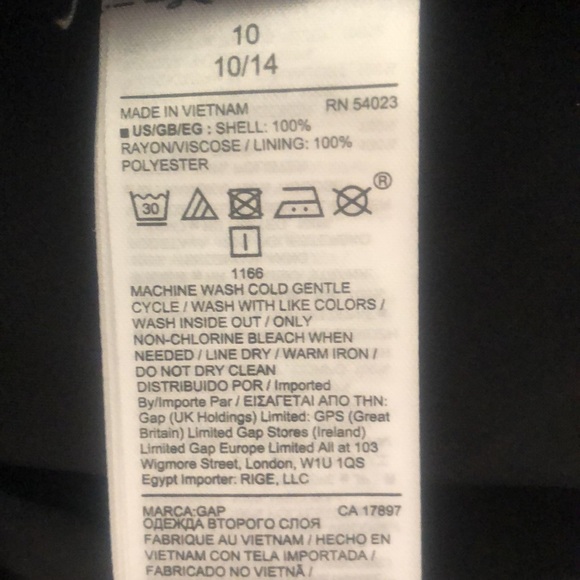 Cute polka dot Gap dress FiNAL PRICE - Picture 7 of 7